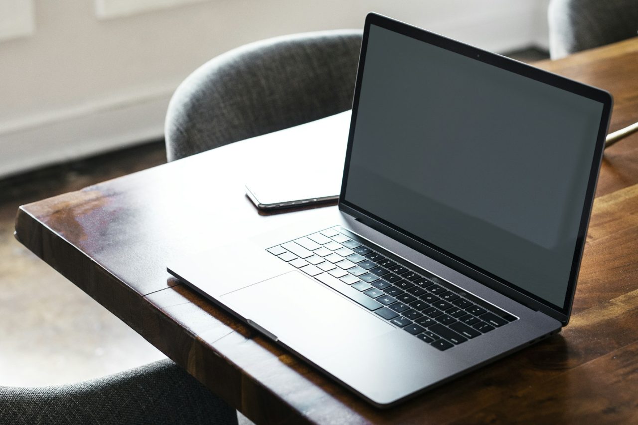 Campaign dashboard on a laptop